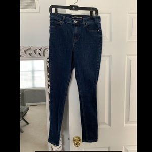 Express high rise legging jean
